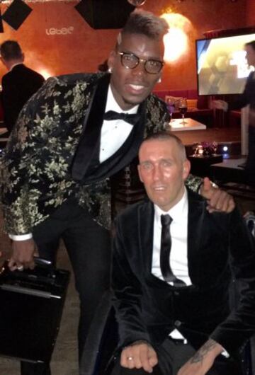 Pogba y Fernando Ricksen.