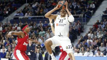 10/01/19 PARTIDO BALONCESTO EUROLEAGUE 
 REAL MADRID - OLYMPIACOS PIRAEUS
 TAVARES