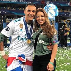 La mujer de Keylor Navas le muestra su apoyo en su cumpleaños más difícil