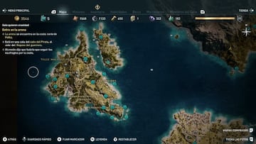 Assassin&#039;s Creed Odyssey - Objetos coleccionables de Cefalonia