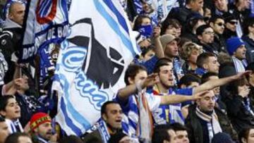 <b>INCANSABLES. </b>La afición del Espanyol vuelve a ser un punto de apoyo fundamental para el equipo.