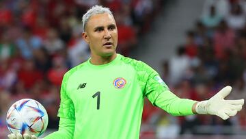 Keylor Navas queda fuera de la convocatoria de Costa Rica