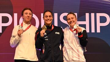 Melania Rodríguez vuelve a hacer historia con el oro en doble mini tramp