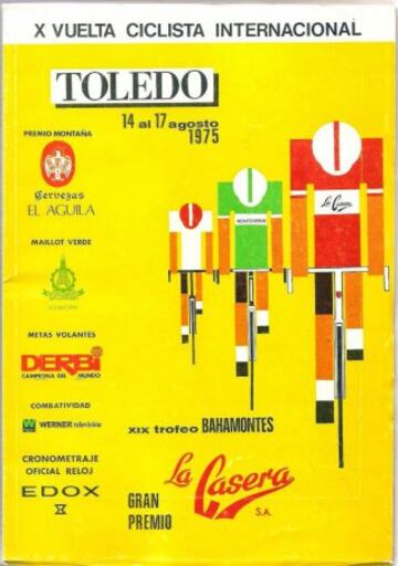 Cartel de la Vuelta a Toledo de 1975