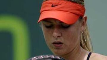 <b>BAJA.</b> Sharapova no jugará contra España.
