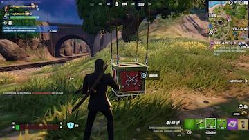 fortnite misiones tortugas ninja abre una entrega de suministros de las tortugas ninja