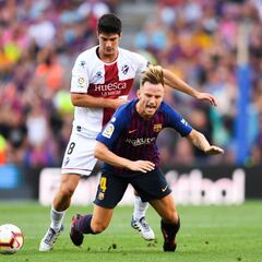 Barcelona-Huesca en imágenes