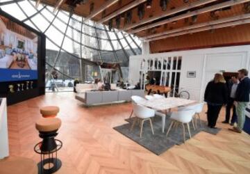 La casa, dise?ada exclusivamente para el concurso durante la Eurocopa 2016, tiene unas vistas impresionantes de Par¨ªs.