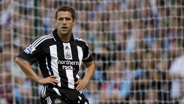 Michael Owen con el Newcastle.