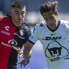 Pumas no puede contra el sotanero y empata frente al Atlas