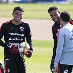 "Satisfecho": la frase de un ayudante de Lasarte sobre el futuro del arco en la Roja