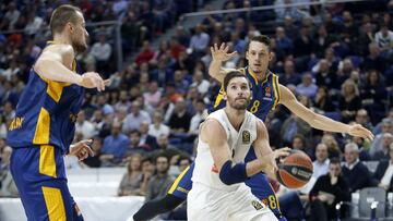 20/11/18 PARTIDO BALONCESTO BASKET
EUROLEAGUE EUROLIGA REGULAR SEASON ROUND 8
REAL MADRID - HERBALIFE GRAN CANARIA
RUDY FERNANDEZ MARCUS ERIKSSON