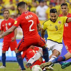 Falcao, Ospina, Borja... Los que jugaron ante Chile en 2016