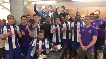 El equipo de balonmano del Oporto le dedicó el triunfo a Casillas tras ganar al Benfica