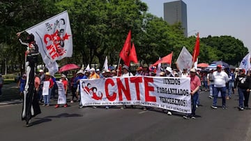 CNTE bloquea Paseo de la Reforma hoy 9 de diciembre 2024: calles cerradas y alternativas viales