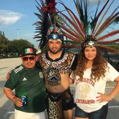 La afición puso el ambiente en el NRG de Houston