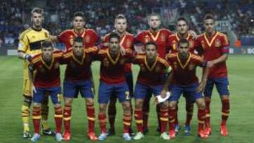 El once de la Sub 21