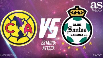 Am&eacute;rica &ndash; Santos en vivo: Liga MX, jornada 16 del Clausura 2019