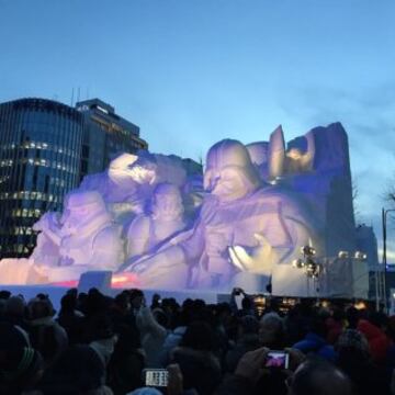 Star Wars en el Festival de la Nieve de Sapporo