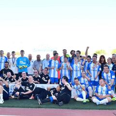 Málaga-Newcastle: la gran fiesta del fútbol Genuine con carta de Rafa Benítez