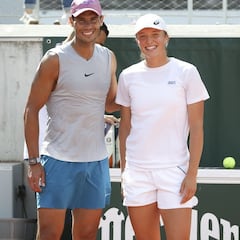 Swiatek, la mayor fan de Nadal: "Me inspira en todos los aspectos"