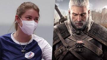 Juegos Olímpicos de Tokio 2020: Una atleta gana la medalla de oro con el medallón The Witcher