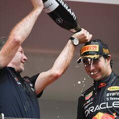 Horner, orgulloso del triunfo de Checo Pérez en el GP de Mónaco