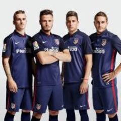 La segunda equipación atlética, también se inspira en el doblete