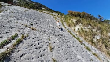 The discovery of fossilized footprints in Italy has caught the attention of scientists. They may have been formed after an earthquake.