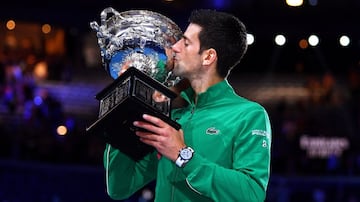 Sofia Kenin y Novak Djokovic ganaron el Abierto de Australia en sus respectivas ramas antes de la pendemia del COVID-19