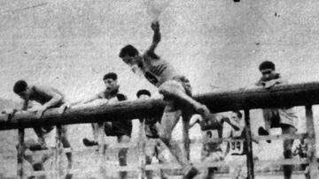 Un antiguo Campeonato de España de Atletismo.