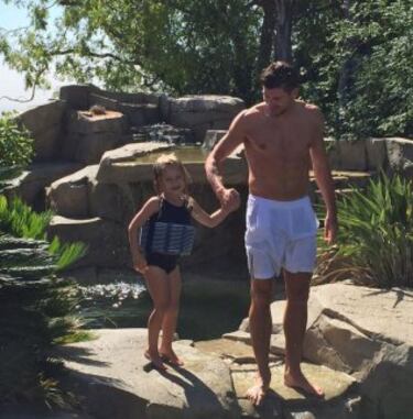 Sweet LA: Gerrard enjoying life