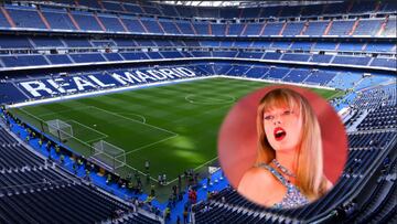 La recreación del concierto de Taylor Swift en el Bernabéu se hace viral