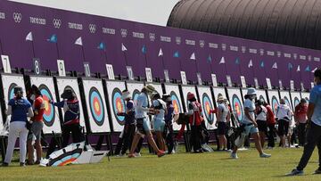 El equipo mixto español de tiro con arco no pasa el corte para competir en Tokio.