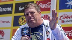 Miguel Herrera ve parejo el choque entre Am&eacute;rica y Santos en las Semifinales del Clausura 2018.