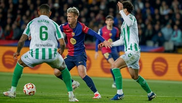 15/01/25PARTIDO OCTAVOS COPA DEL REY
BARCELONA - REAL BETIS
DANI OLMO
PUBLICADA 16/01/25 NA MA15 2COL