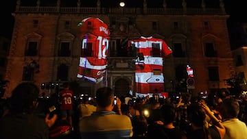 Presentaciónh camiseta Granada.