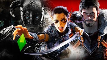 Playersexualidad en los videojuegos Skyrim Baldur's Gate Dragon Age Los Sims