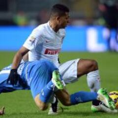 Con Fredy Guarín 90 minutos, Inter pierde ante Torino 1 a 0