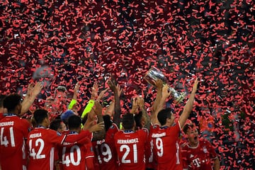 El Bayern de Munich, campeón de la Supercopa de Europa.