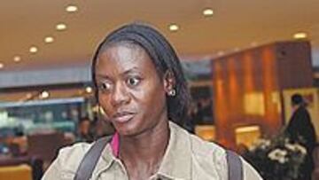 <b>VELOCISTA ETERNA. </b>A los 44 años, Merlene sigue en buena forma.