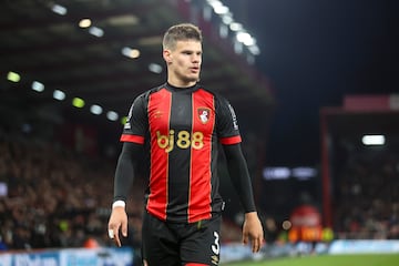 Club: AFC Bournemouth | Valor de mercado: 35 millones de euros.