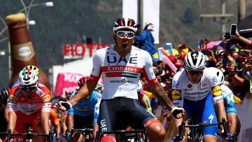 Juan Sebasti&aacute;n Molano gan&oacute; la segunda etapa del Tour Colombia 