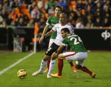 Guillermo, Feghouli y Balenziaga