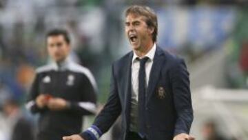Lopetegui, durante un partido de la Liga Portuguesa.