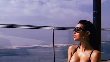 Georgina Rodríguez despide el año en un jacuzzi en Dubai junto a Cristiano Ronaldo.