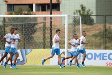 La Selección ya trabaja en Bogotá, primer día del microciclo