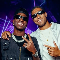 Vinicius celebra su cumpleaños en “la fiesta más linda del mundo”