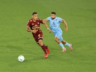 Partido de Copa Libertadores entre O'Higgins y Tolima.