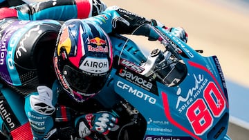 David Alonso, corredor colombo-español del Moto2